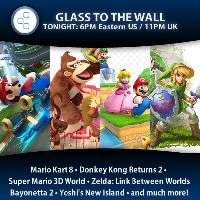 Image for Glass to the Wall Episode 12 Airs Tonight: E3 Nintendo 3DS & Wii U Special